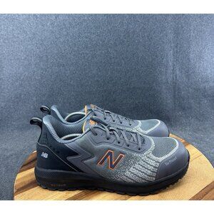 New Balance Men's Speedware Composite Toe EH Work Shoes Grey/Orange Size 12